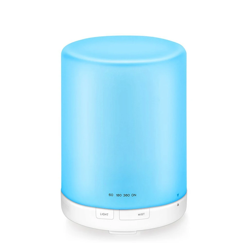 300 мл диффузор эфирного масла 7 видов цветов увлажнитель воздуха ультразвуковой