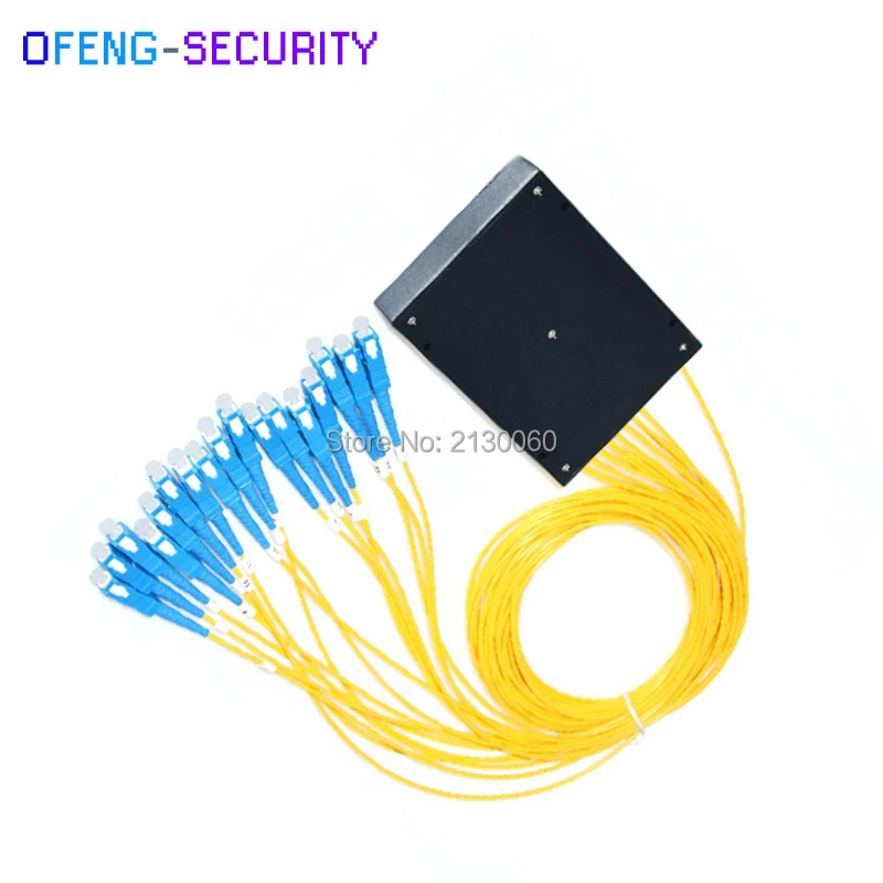 ABS SC-UPC 1X16 PLC сплиттер волоконно-оптический коробка одиночный режим с FTTH