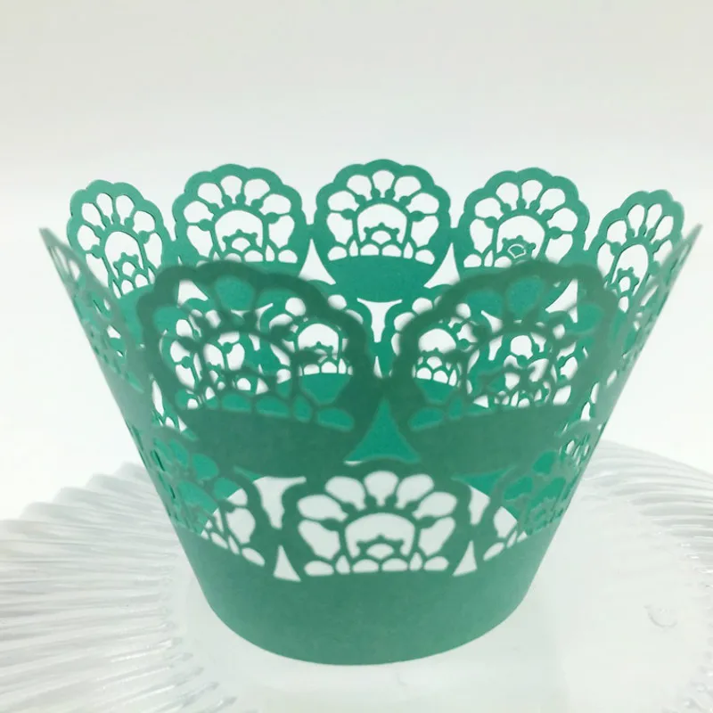 Мода 100 шт./компл. кружевная бумажная кружка в европейском стиле для торта 2016