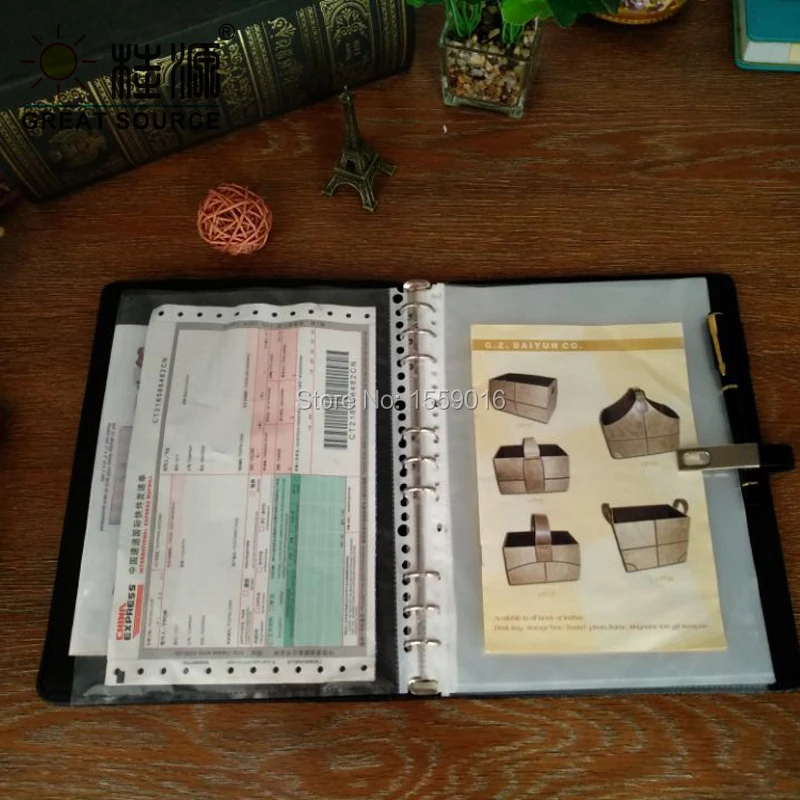 Скоросшиватель Padfolio многофункциональная папка для файлов для B5 блокнот тканый кожаный чехол прозрачная ручка сумка красочная наклейка и линейка подарочный набор