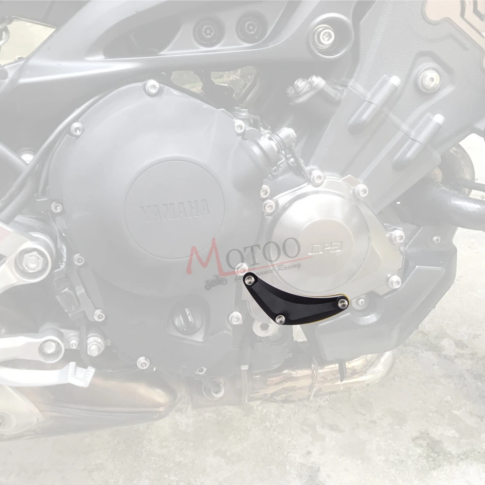 Защита двигателя чехол ползунок Cover Protector для Yamaha MT-09 MT09 MT 09- FJ-09 Tracer 900 XSR900