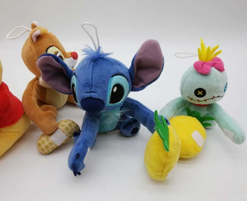 Новинка года официальный брелок стежка Scrump чип Дэйл Мягкие плюшевые игрушки куклы подарок
