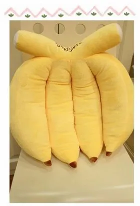 55cm-высокое качество горячая Распродажа креативная плюшевая игрушка желтый банан