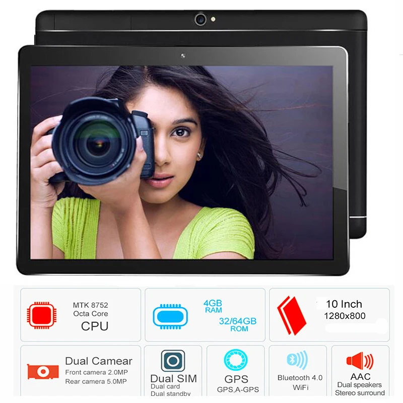 Планшет с восьмиядерным процессором ОЗУ 32 ГБ ПЗУ 64 Android 9 0 10 3G 4G LTE FDD WIFI GPS bluetooth 4g