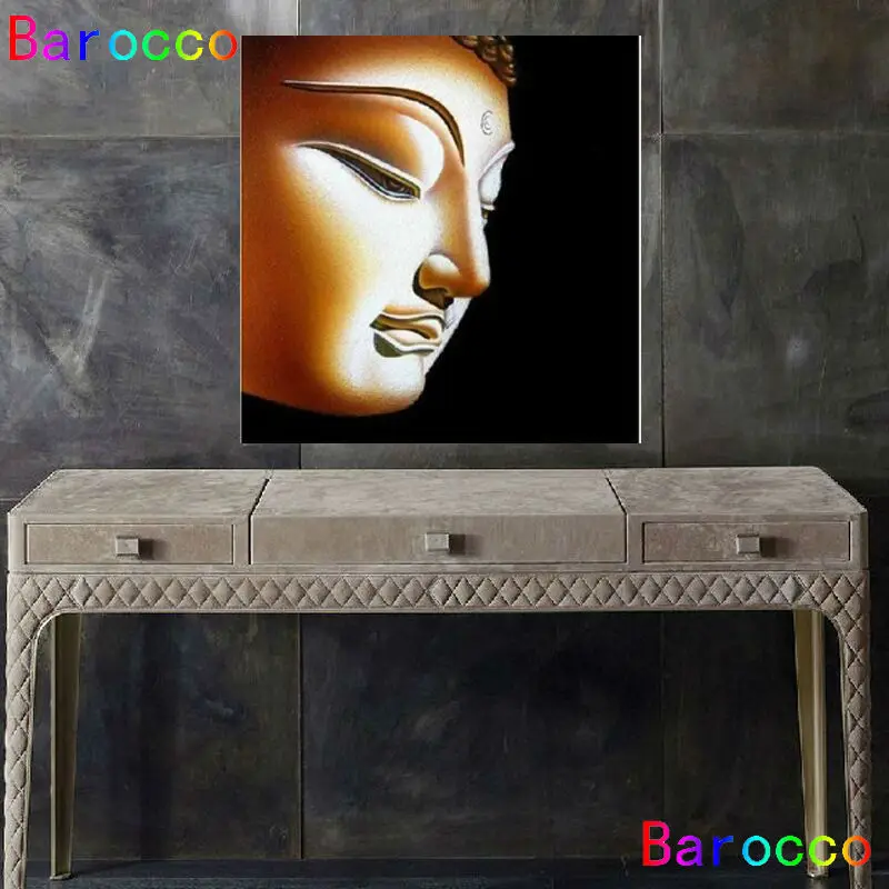 

High Quality Hand Painted Oil Painting On Canvas By Numbers Modern Wall Art Buddha Picture Decoration MC160609