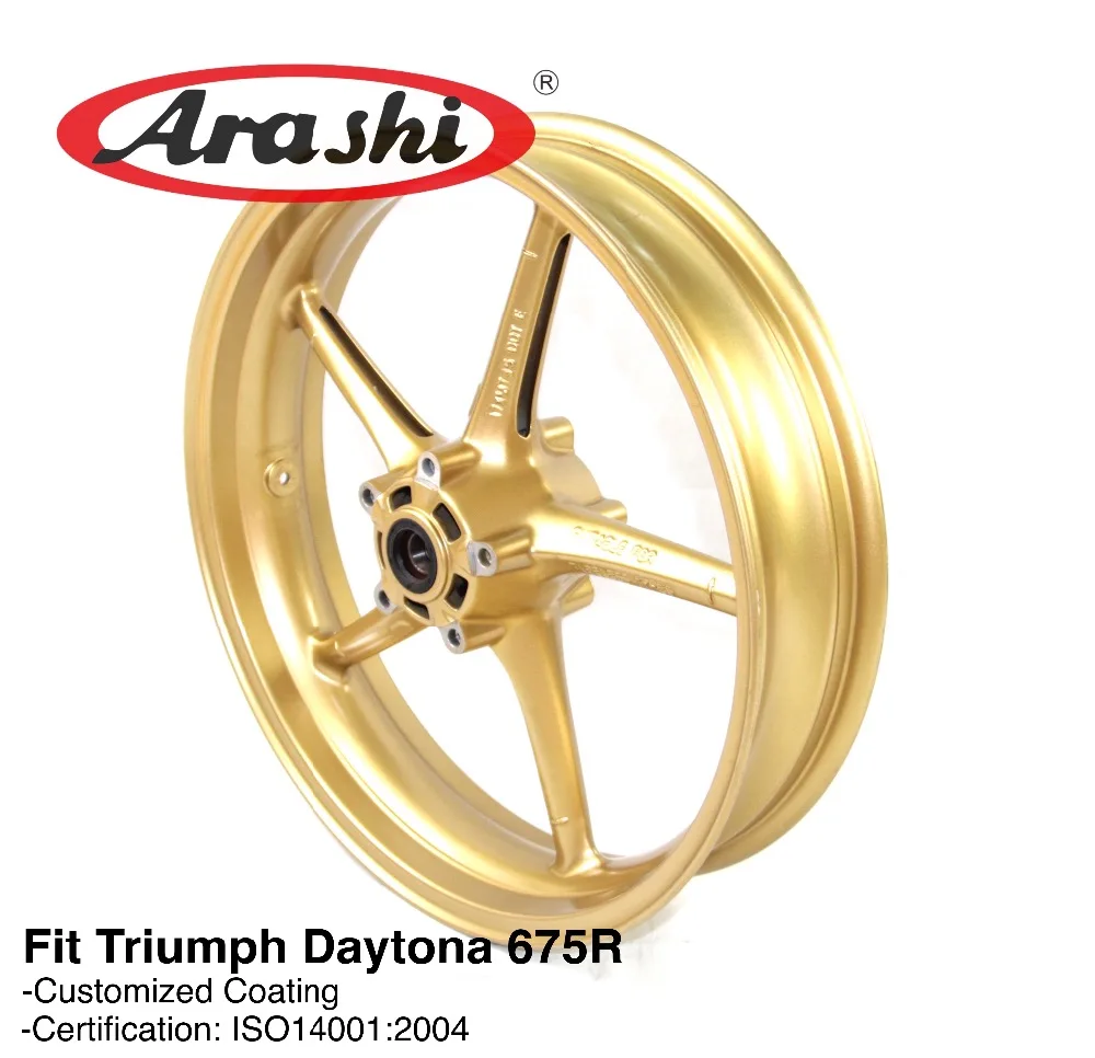 Arashi высокое качество передний обод для Triumph Daytona 675 2011 2012 аксессуары мотоциклов