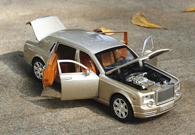 Mocai детский подарок 1:24 Rolls Royce Phantom сплав литье под давлением модель автомобиля для