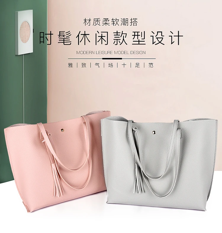 Большая женская сумка Bolsa Feminina, женская сумка-шоппер, сумочка-клатч через плечо, женская сумка, женская сумка