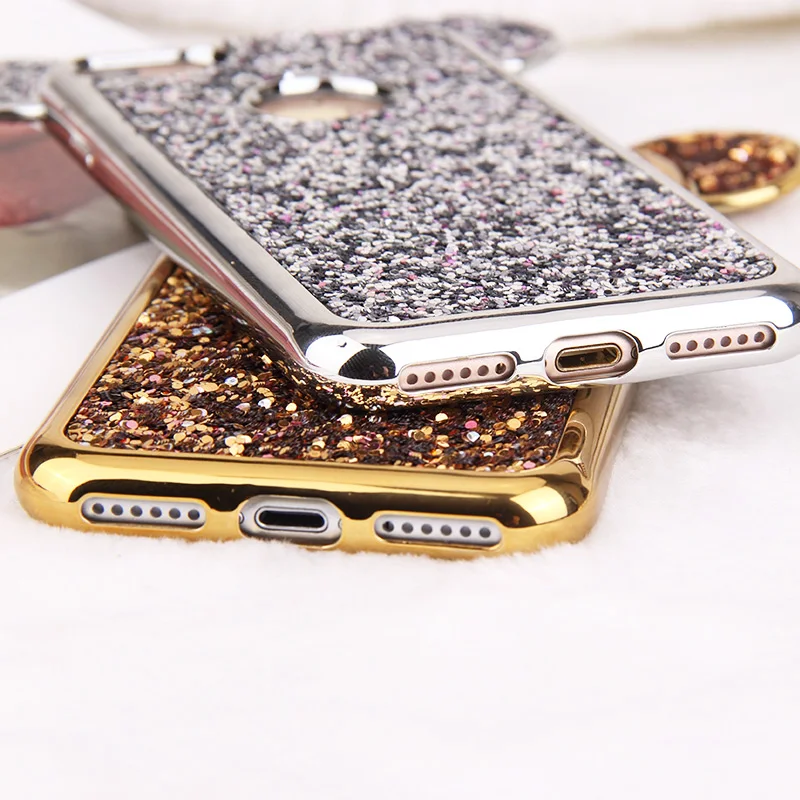 3D чехол для телефона с милыми ушами iPhone 11 Pro Max XR XS MAX X 8 7 6 6S Plus мягкий силиконовый