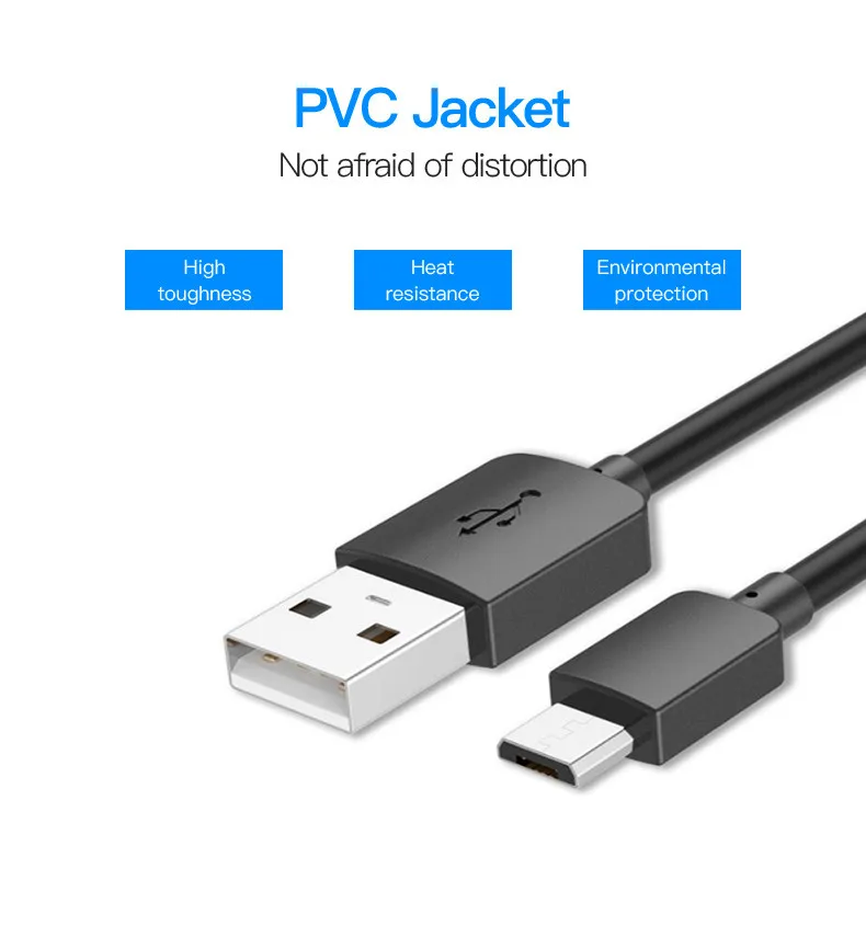 Micro USB кабель провод для быстрого заряда для Android мобильного телефона синхронизации данных Кабель зарядного устройства 3 м 2 м 1 м для samsung htc Xiaomi sony VIVO
