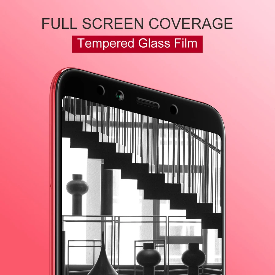 Закаленное стекло для Xiaomi Redmi S2 2 шт. защита экрана полное покрытие 3D пленка с