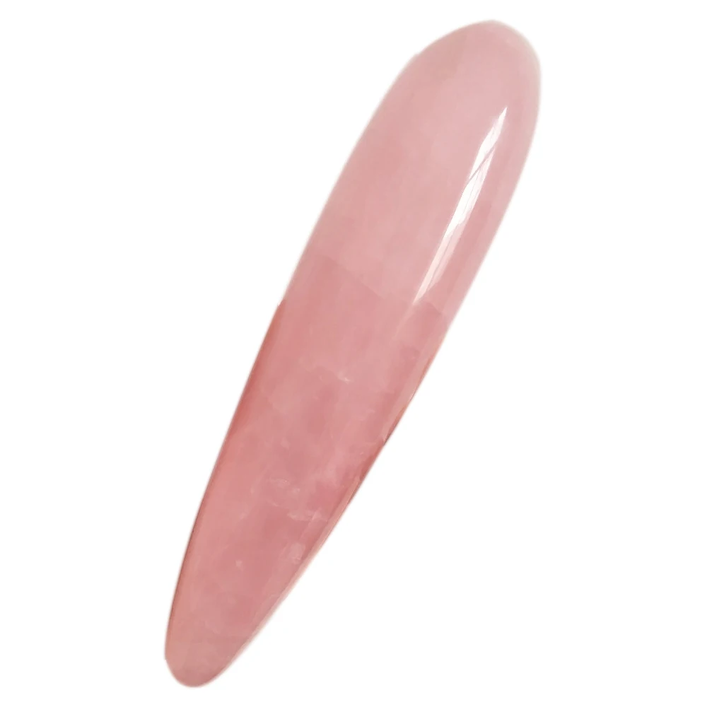 Rose Quartz Натуральный кварцевый Кристальный массаж палочка розовый кварц палочка Shiva Lingam спиральная Хрустальная палочка для женщин Кегеля Упражнение Массажная палочка - Цвет: Rose Quartz