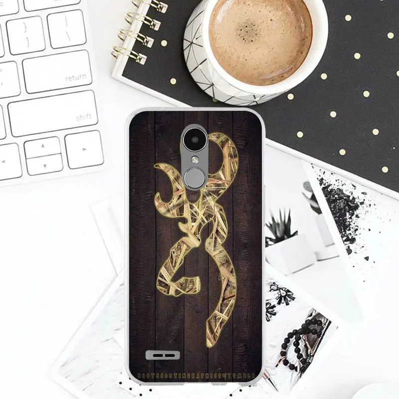 Silicone Soft TPU Cell Phone Cases for LG G2 G3 Mini G4 G5 G6 K4 K7 K8 K10 2017 V10 V20 V30 Browning Camo Logo Deer Hunting |