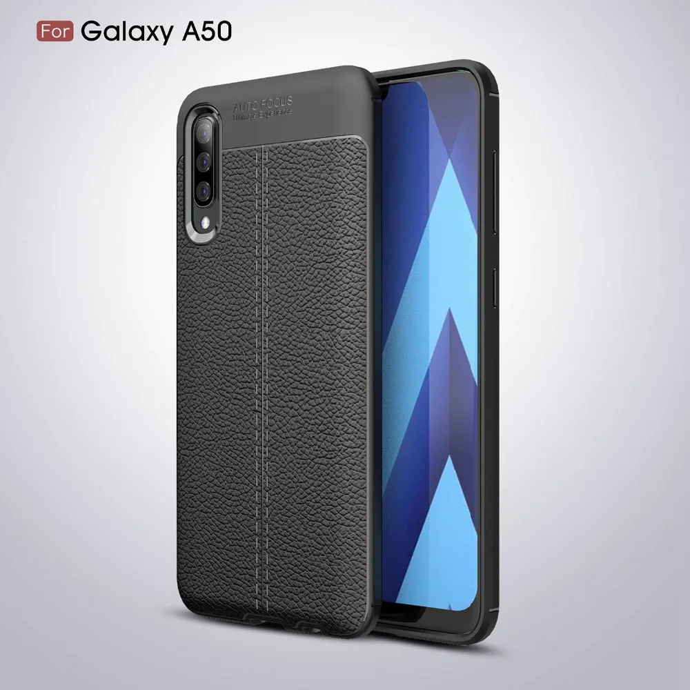 Прочный армированный чехол s для samsung Galaxy A50 Прочная гибкая крышка ТПУ coques phone fone casa