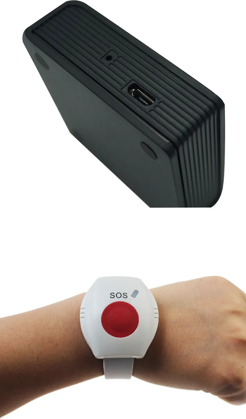 Topvico Wi-Fi кнопка паники для пожилых людей RF 433 МГц SOS Аварийная сигнализация беспроводной часы браслет пожилых людей Android IOS приложение