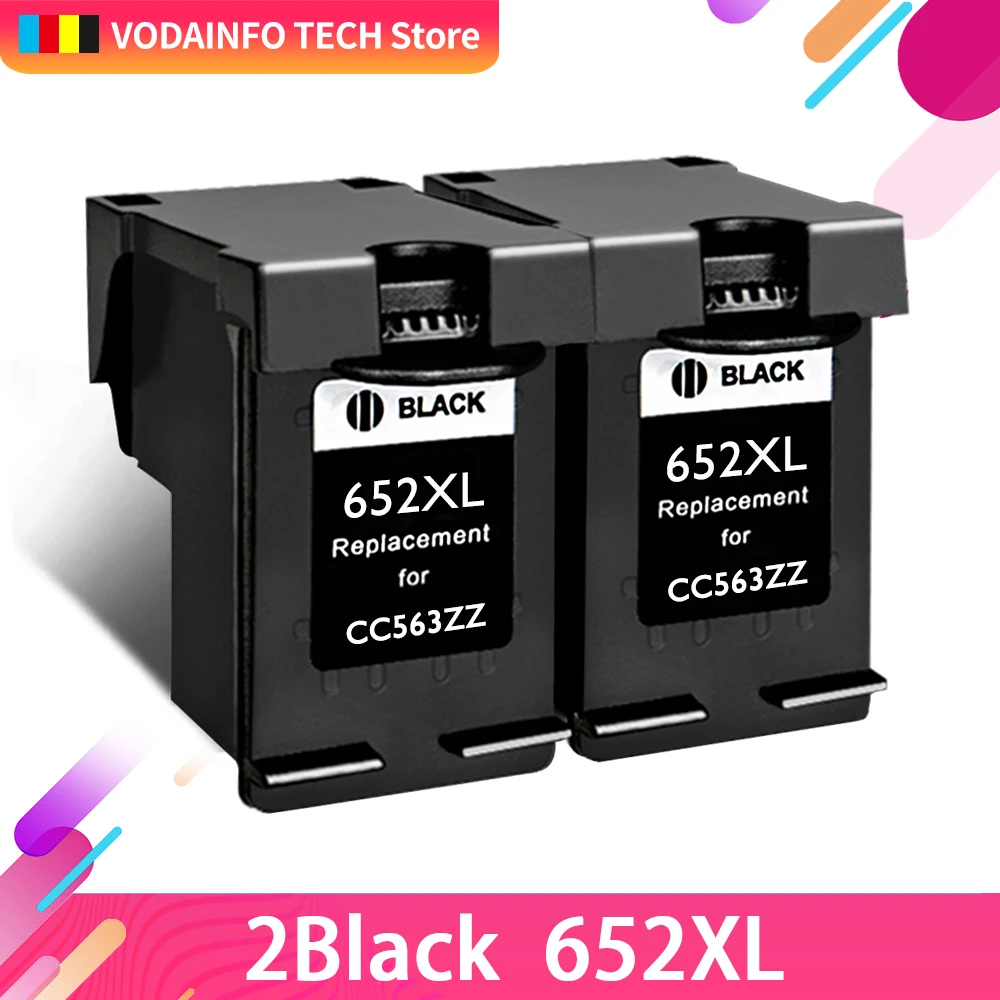 QSYRAINBOW compatible ink cartridges For HP652 HP 652 XL Deskjet 1115 1118 2135 2136 2138 3635 3636 3835 4535 4536 4538 4675 | Компьютеры