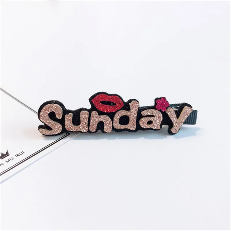 Детская заколка для волос с буквами на английском языке 7 шт./лот| |