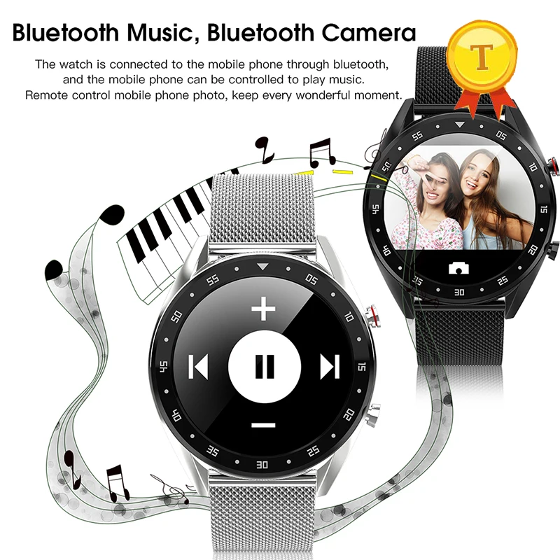 Новейший человек Смарт-часы для поддержания здоровья IP68 Водонепроницаемый MTK2502