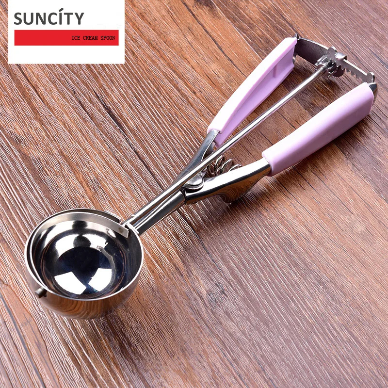 Ложка для мороженого из нержавеющей стали ложка картофеля и печенья кухонные