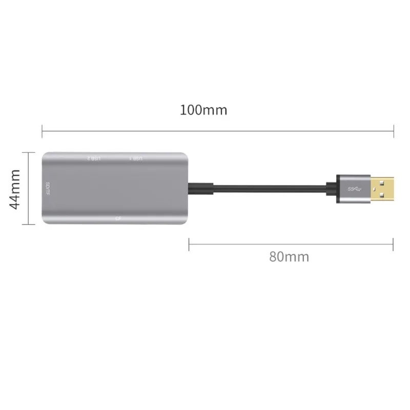 Высокоскоростной USB 3 0 концентратор кардридер порта адаптер сплиттер SD TF CF