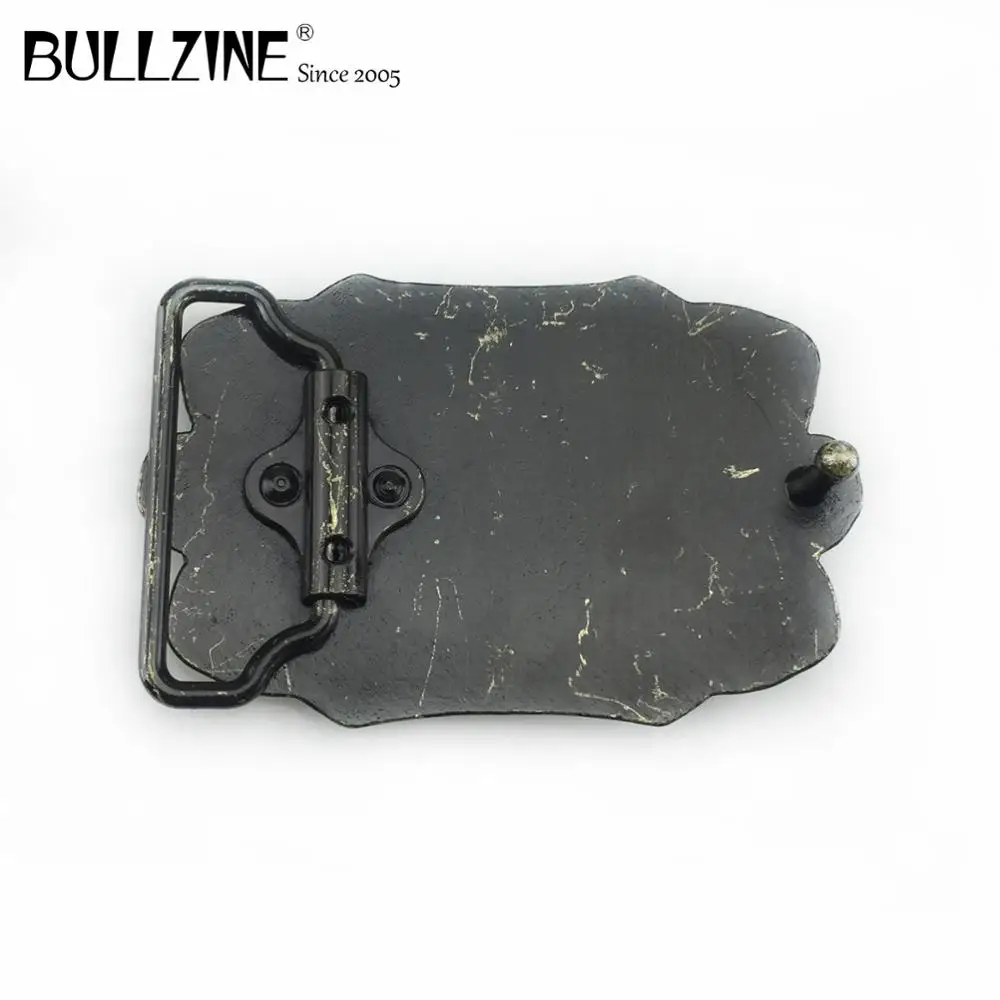 Bullzine модный пояс с пряжкой в виде головы дракона Ретро ковбойские джинсы Подарочный ремень пряжка FP-03717 для 4 см ширина пояс дропшиппинг