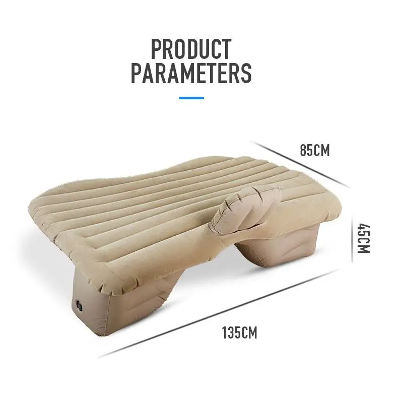 135 см надувная автомобильная кровать с подушкой/насосом коврик для кемпинга