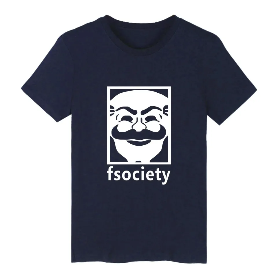 LUCKYFRIDAYF MR футболка с роботом летняя футболка MR Robot футболка с роботом Homme мужская футболка в стиле хип-хоп MR Robot футболка с надписью Fsociety одежда
