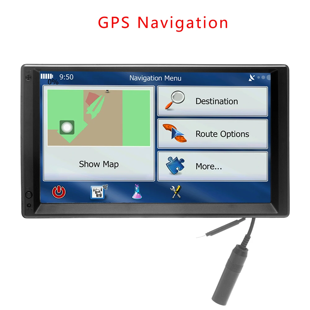 Camecho 2 Din автомобильное радио Android 7 &quotGPS навигация мультимедийный плеер MP5