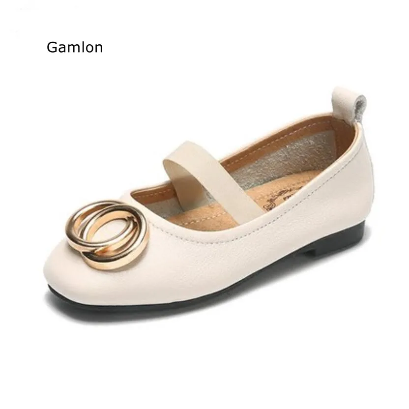 Gamlon/обувь из натуральной кожи для девочек коллекция 2017 года сезон весна-осень