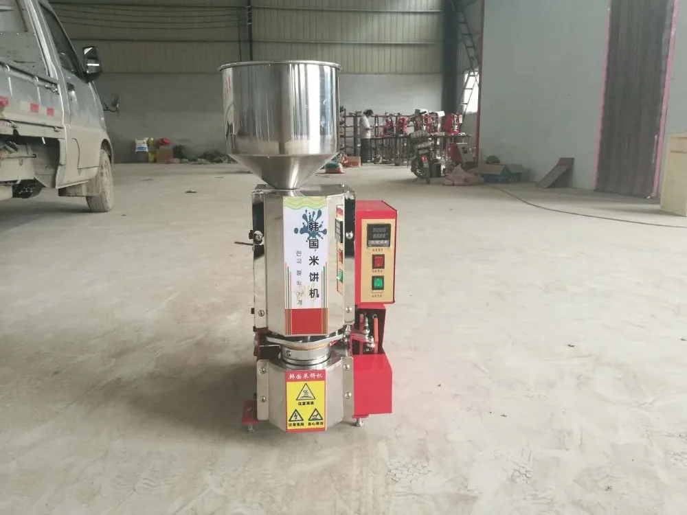 Хрустящий рис Корейская еда закуска стандартная машина для хрустящих рисовых