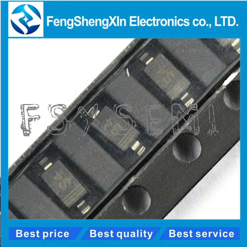 Барьерный Диод schottky 100 шт./лот 1N5819W 1206 S4 SOD123 B5819W IN5819|Интегральные схемы| |
