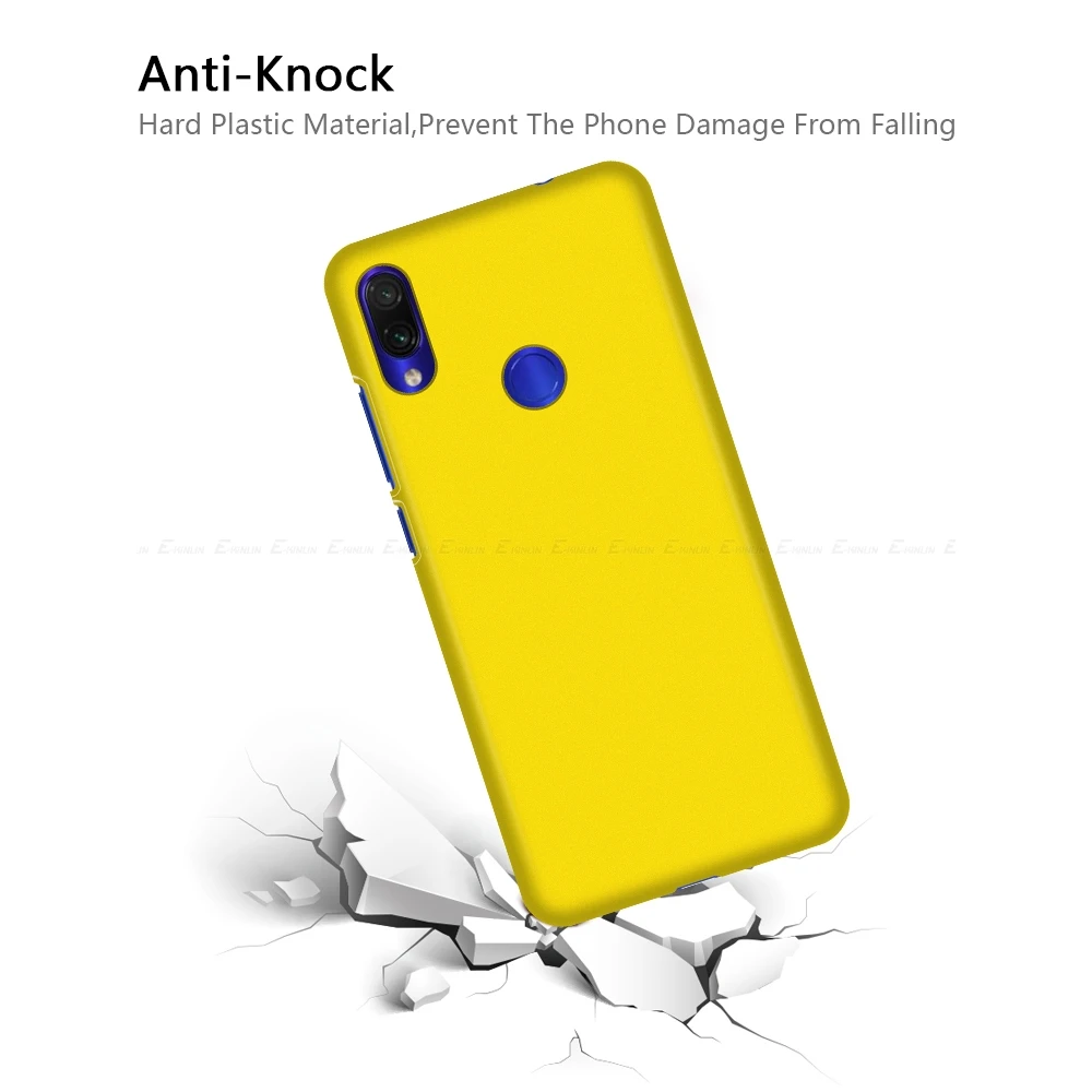 Жесткий ПК матовый чехол для телефона Ультратонкий Пластиковый Чехол Xiaomi Redmi Note 9