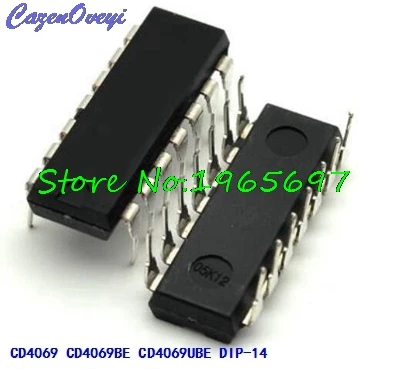 10 шт./лот CD4069UBE CD4069BE CD4069U CD4069L CD4069 DIP-14