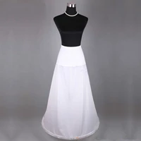 a line one circle hoop petticoat underskirt wedding dress slip spandex stretch waist stock vestidos length 100cm