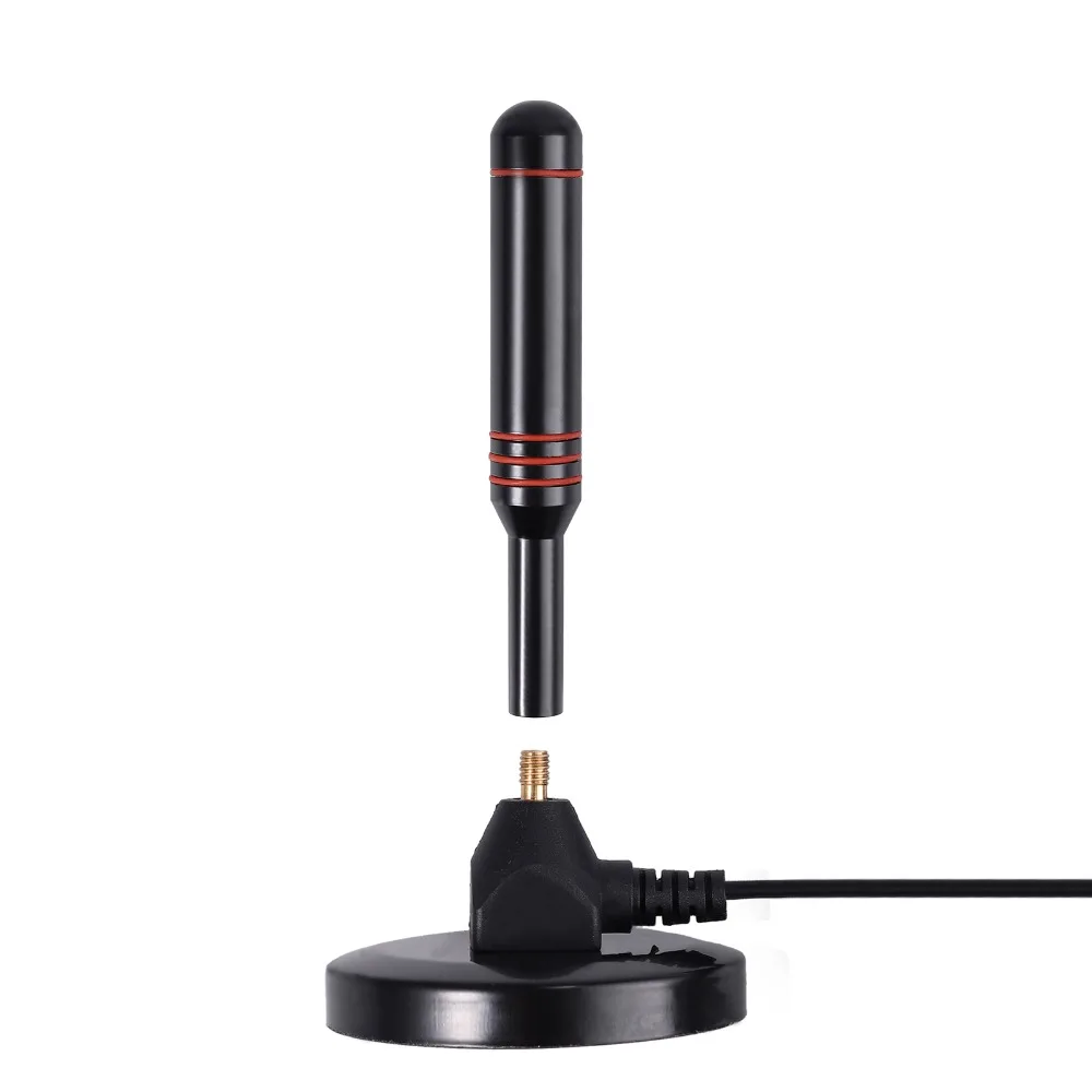 Комнатная и уличная ТВ антенна Justech с усилителем сигнала DVB T DAB FM HD Домашний