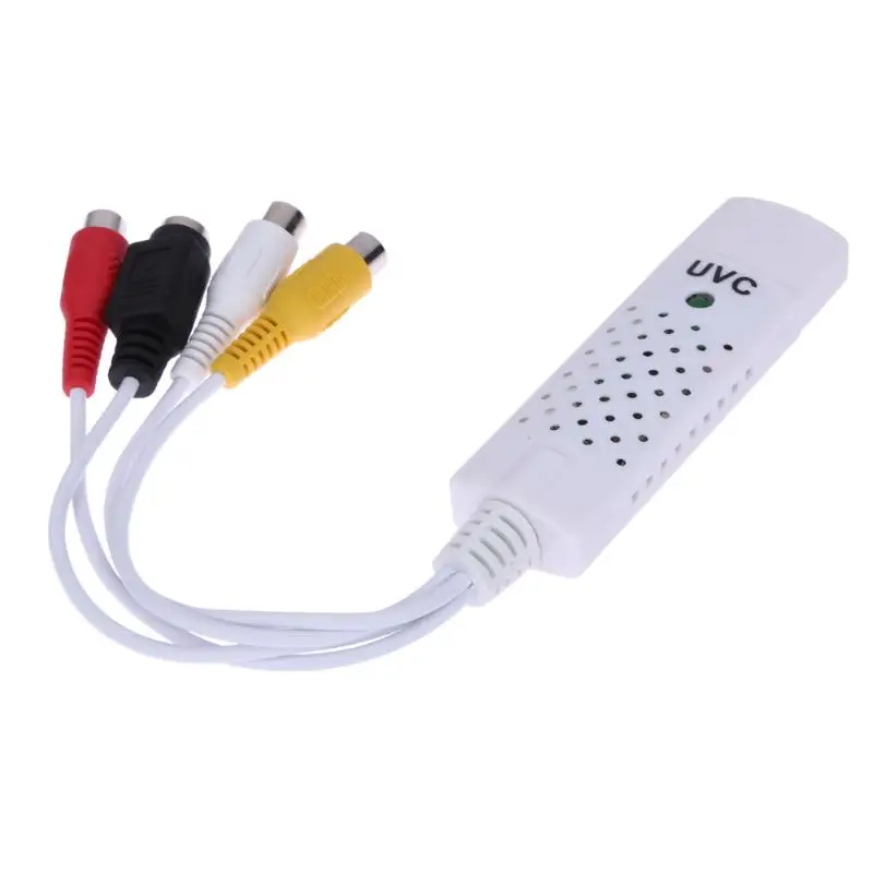 Профессиональный USB 2,0 Easycap Аудио видео захвата карты адаптер VHS для DVD видео захвата для Win7/8/XP/Vista