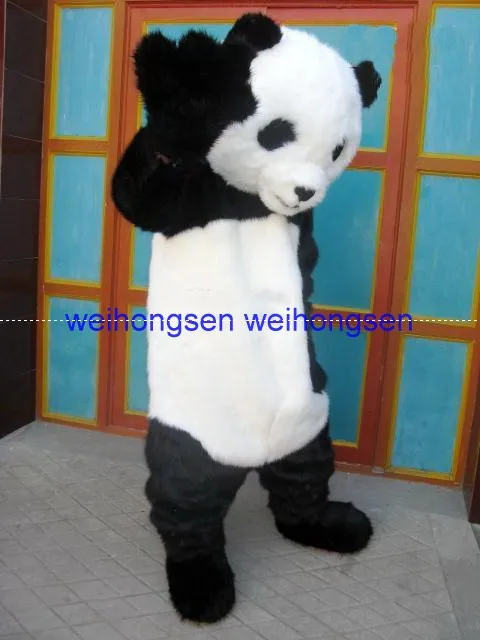 Высокое качество EVA материал шлем роскошный плюшевый имитация меха панда