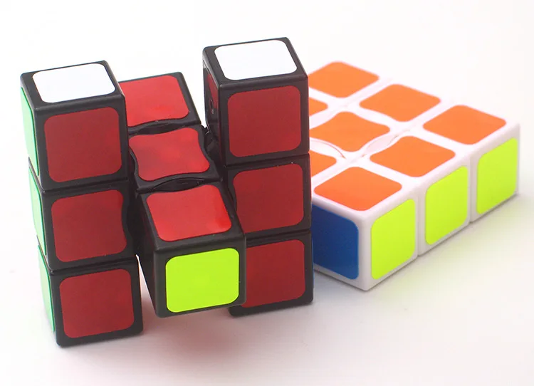 TXTWHY Z cube Floppy Magic cube 1x3x3 скоростной Куб мини 133 Пазлы черный/белый