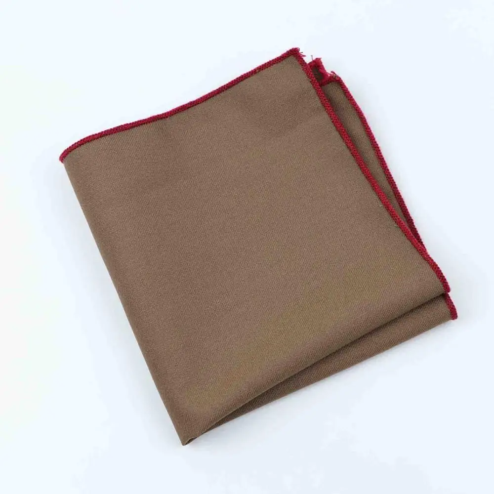 Винтажные мужские платки для пиджака, 25*25 см - Цвет: 5