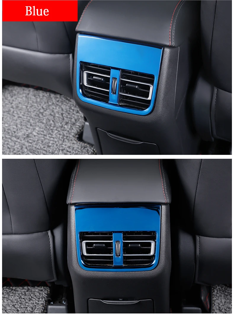 Автомобиль Стайлинг Аксессуары для Changan CS75 специальный автомобиль назад вентиляционное отверстие Outlet панель Нержавеющая сталь украшения наклейки