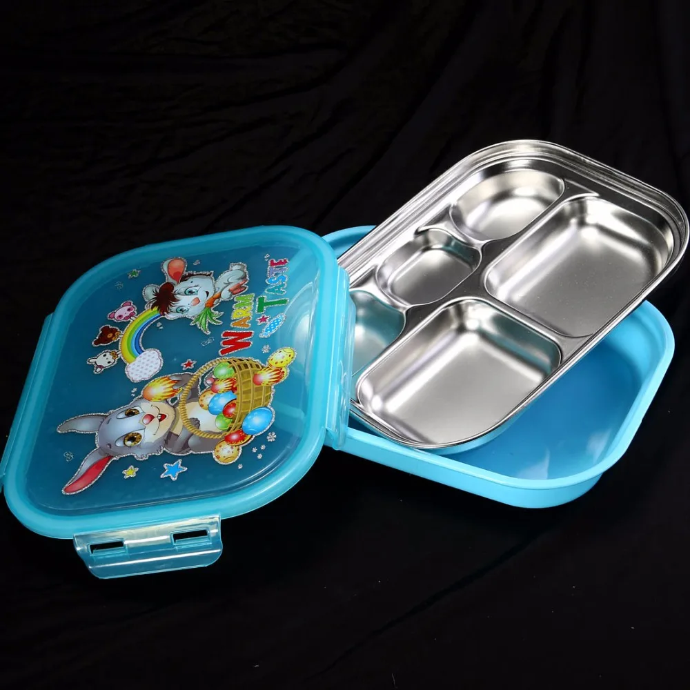 1 шт. детский Большой Лоток для обеда|kids lunch|fruit storage containerlunch trays |