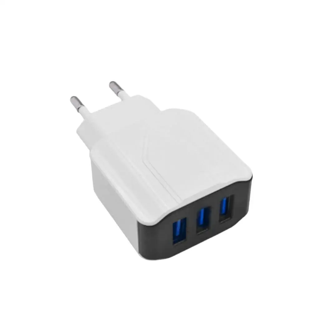 USB зарядное устройство многопортовое USB зарядное устройство для мобильного телефона универсальное быстрое зарядное устройство европейского стандарта USB зарядное устройство 100-240 В