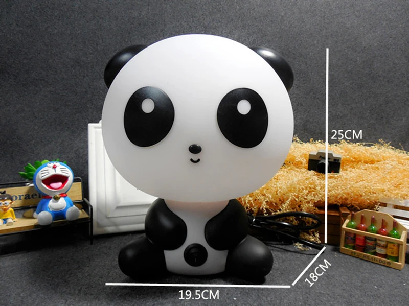Panda/Rabbit/Dog/Bear Baby Night Light Plug Cartoon Animal 3D Lamp EU/US Nursery Children's Bedroom Toys Gifts Decor
