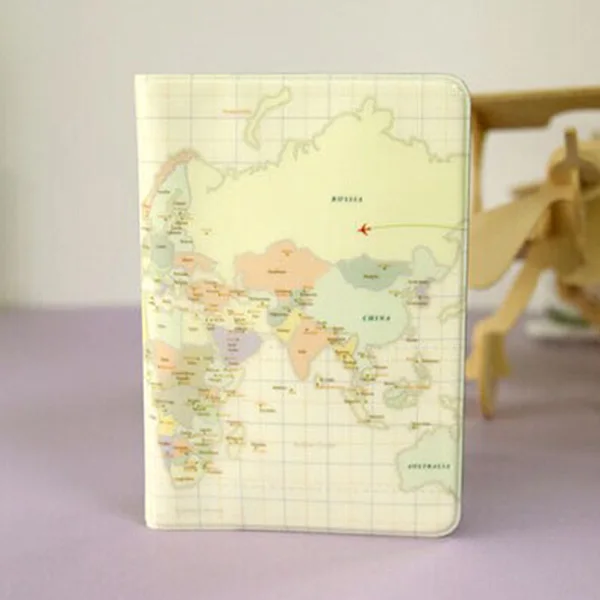 Обложка для паспорта из ПВХ мужчин и женщин брендовая розовая прочная дорожная в