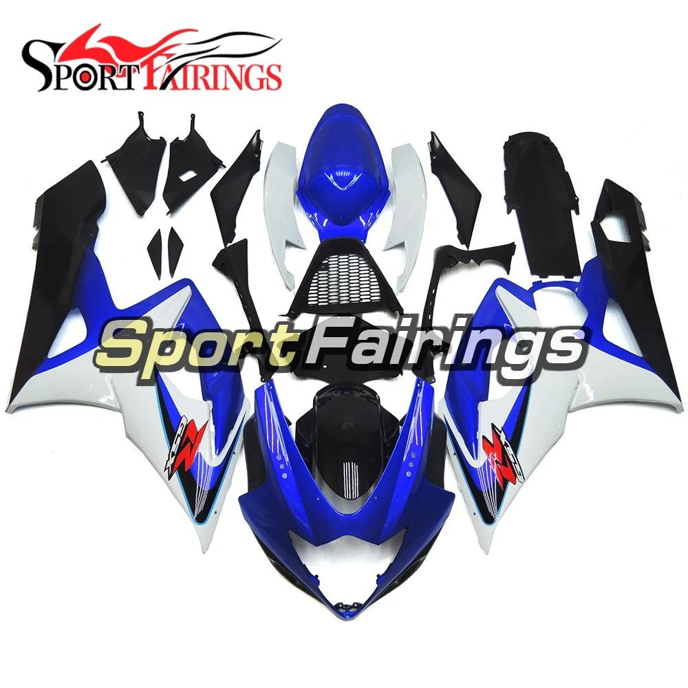 

Motorcycle Fairings For Suzuki GSXR1000 K5 05 06 GSXR-1000 2005 2006 ABS Plastic Fairing Kit Bodywork Cowling Blue Black White