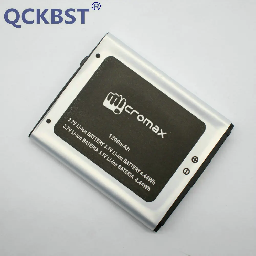QCKBST 1200 мАч новая запасная батарея для Micromax D200 Оригинальная | Мобильные телефоны и
