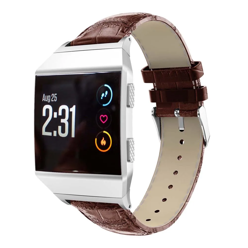 HIPERDEAL 1 шт. для Fitbit Ionic Band кожаный ремешок замена запястье браслет ремешок дропшиппинг Apr11