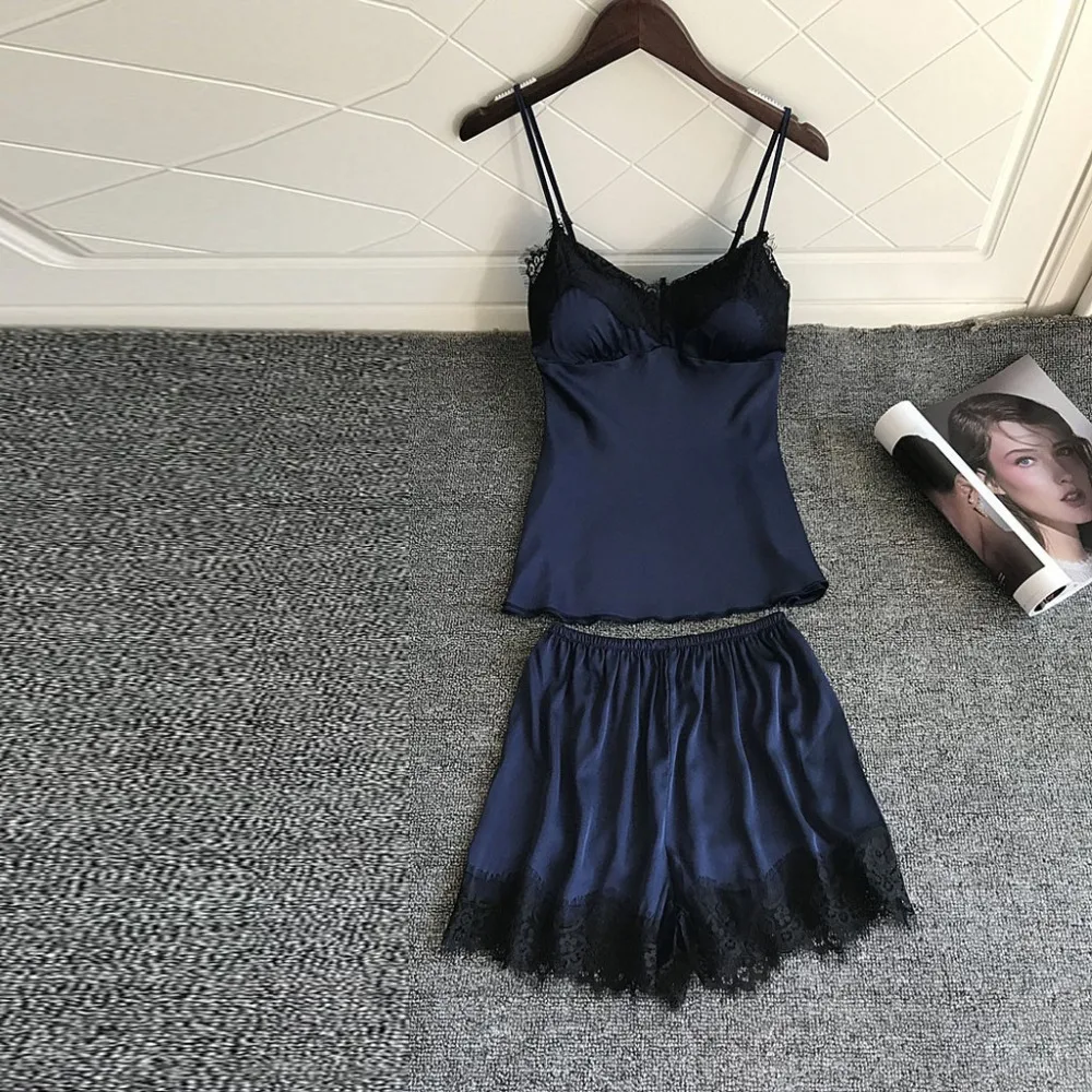 Модное сексуальное атласное женское нижнее белье Babydoll ночная рубашка женская