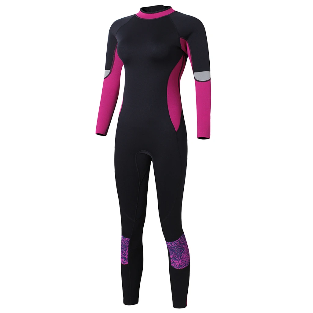 Rose Red XS 1,5 мм гидрокостюм для женщин, для серфинга, плавания, Каяка, каноэ, плавания, бодибординга-разные цвета и размеры - Цвет: Rose Red XS
