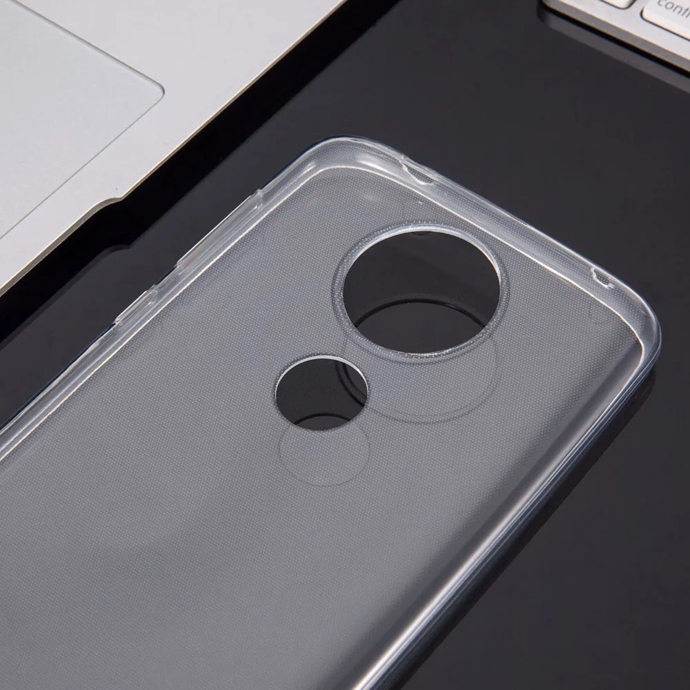 Прозрачный Мягкий ТПУ 5.7For Moto E5 чехол для Motorola задней панели сотового телефона |